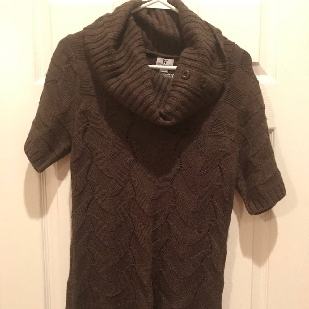 Brown sweater